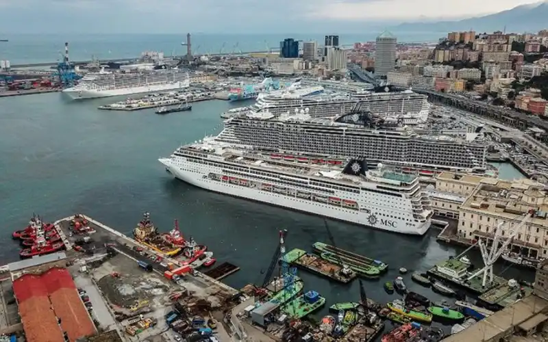 Puerto de Génova Rumbo a la Diversión